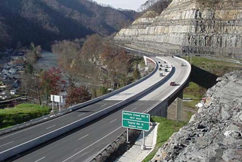 WVDOH West Virginia State Route 10, Logan County, WV