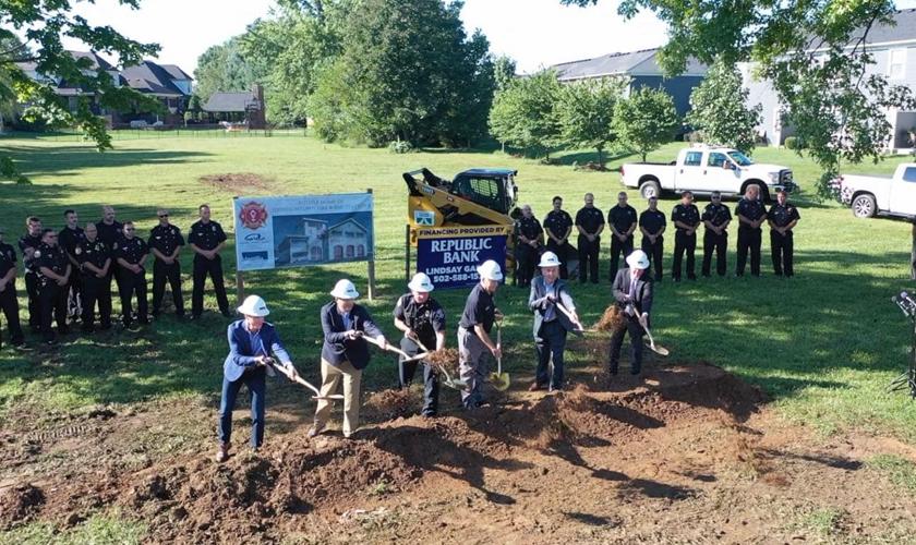 Groundbreaking for Jeffersontown Fire & EMS Station #4, Jeffersontown, KY