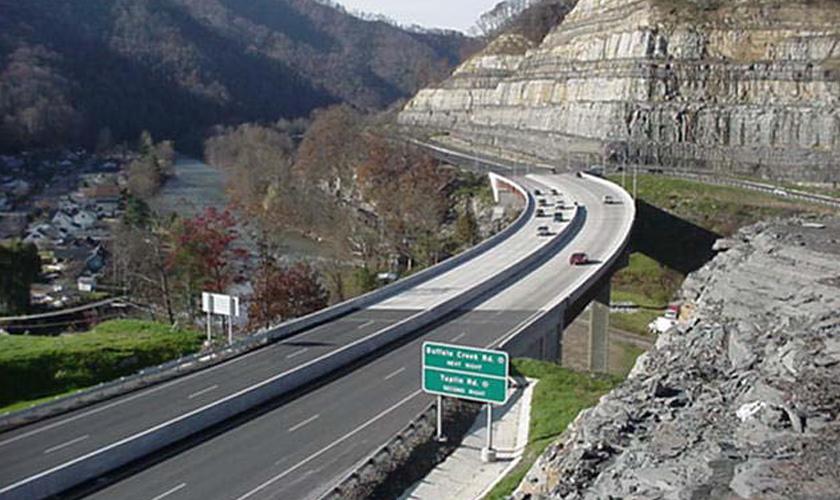 WVDOH West Virginia State Route 10, Logan County, WV